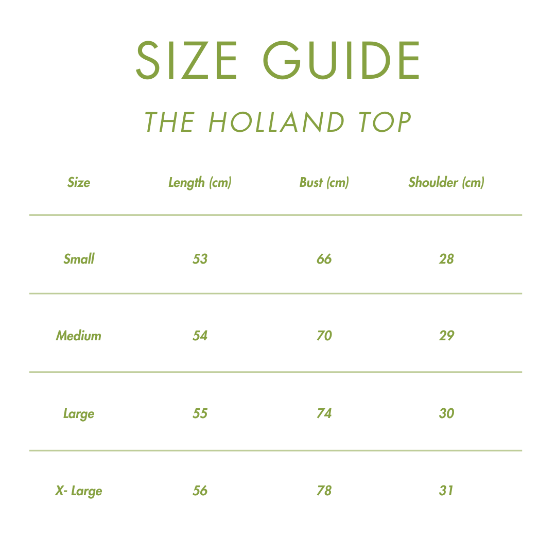 The Holland Top