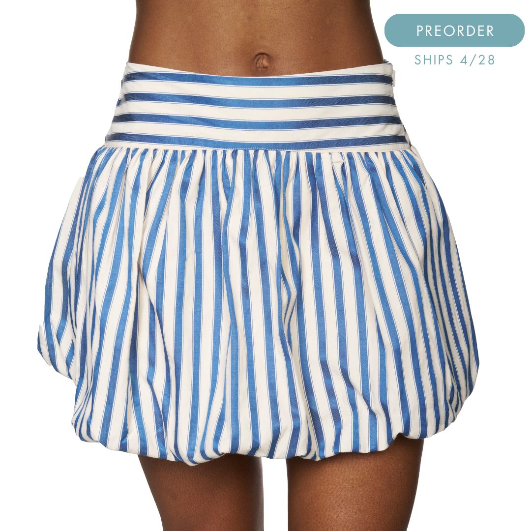 The Sardine Skirt - Calypso Stripe