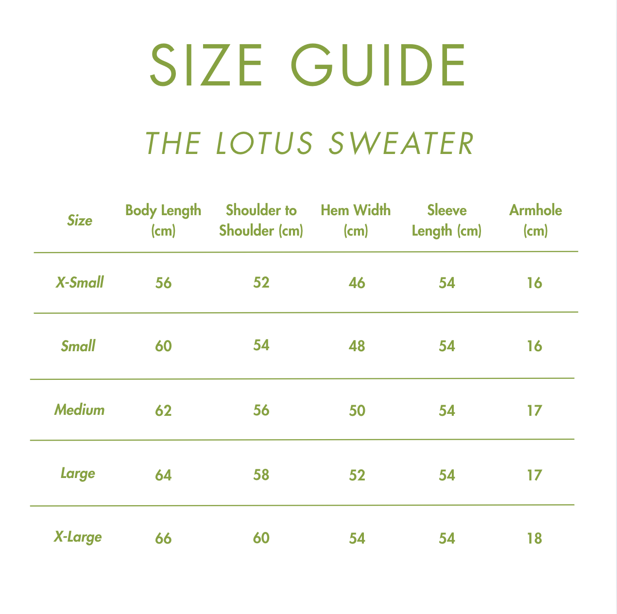 The Lotus Sweater