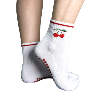 The Sticky Socks in Cherry