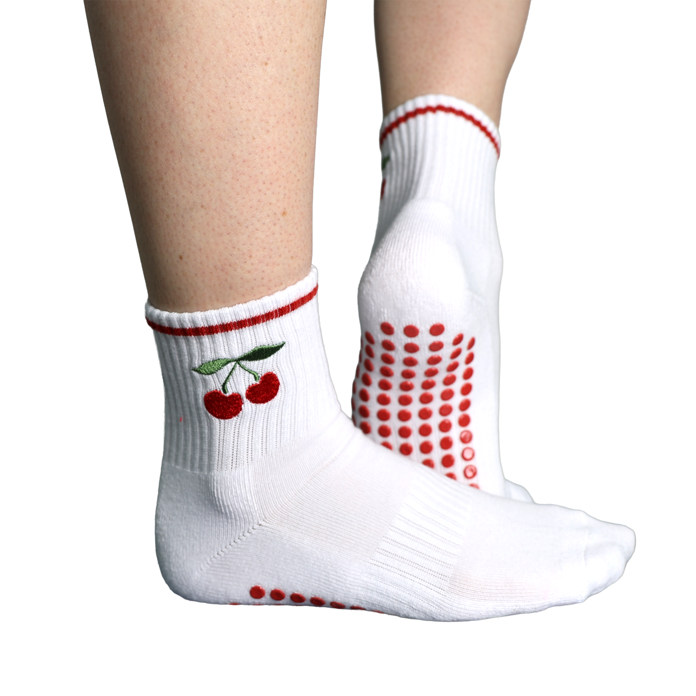 The Sticky Socks in Cherry