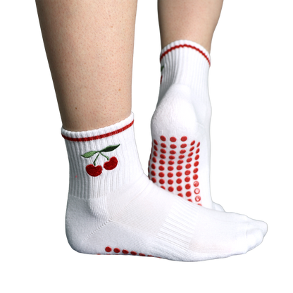 The Sticky Socks in Cherry