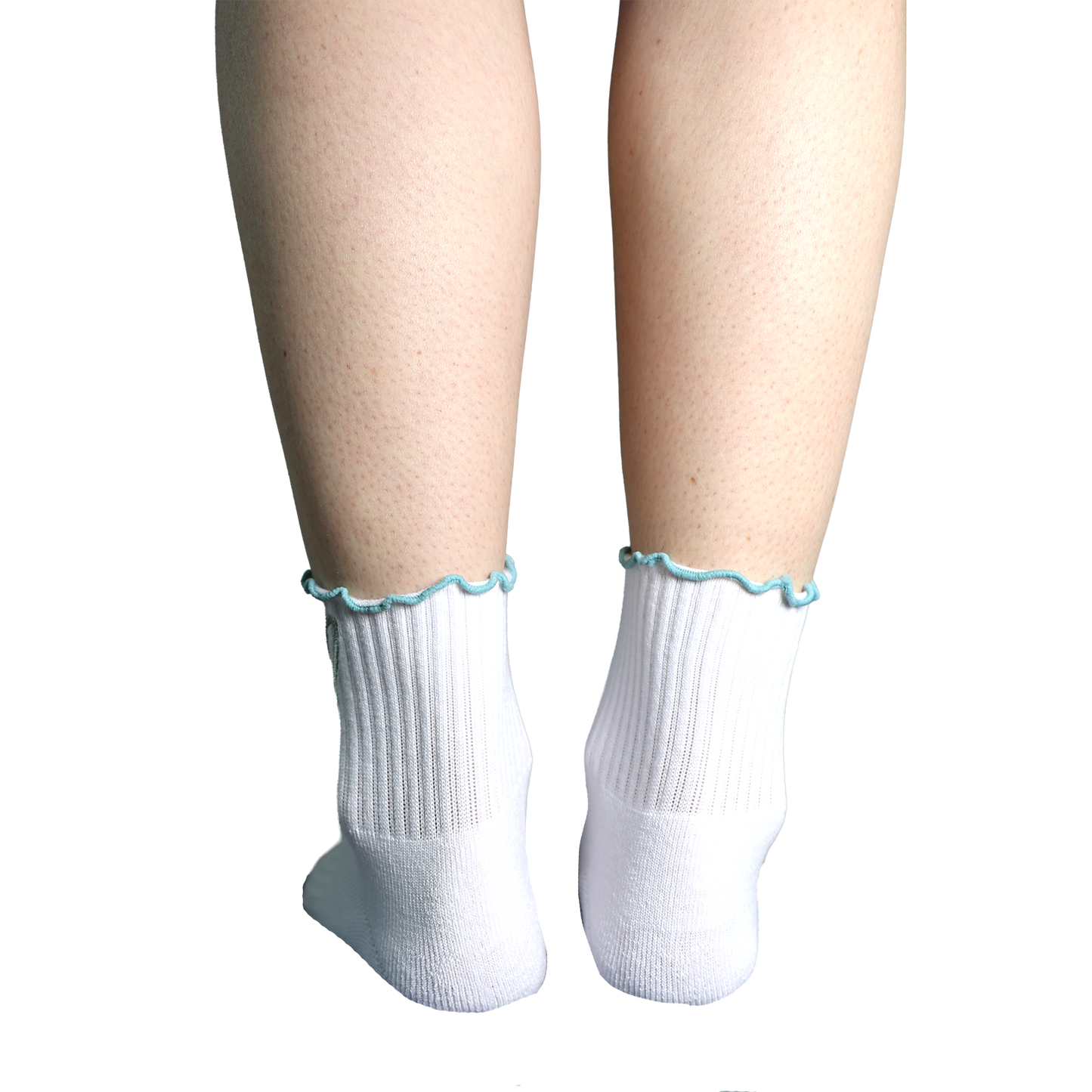 The Perfect Socks in Teal + Seafoam