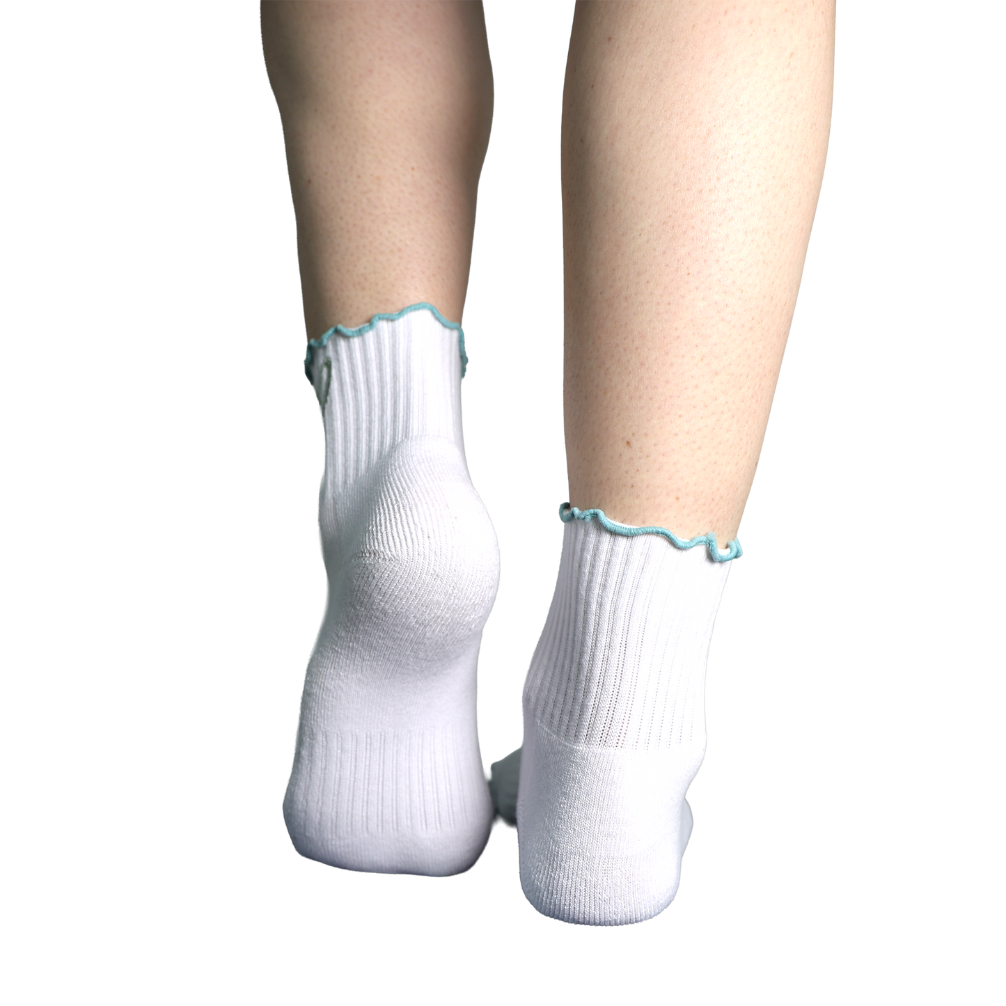 The Perfect Socks in Teal + Seafoam