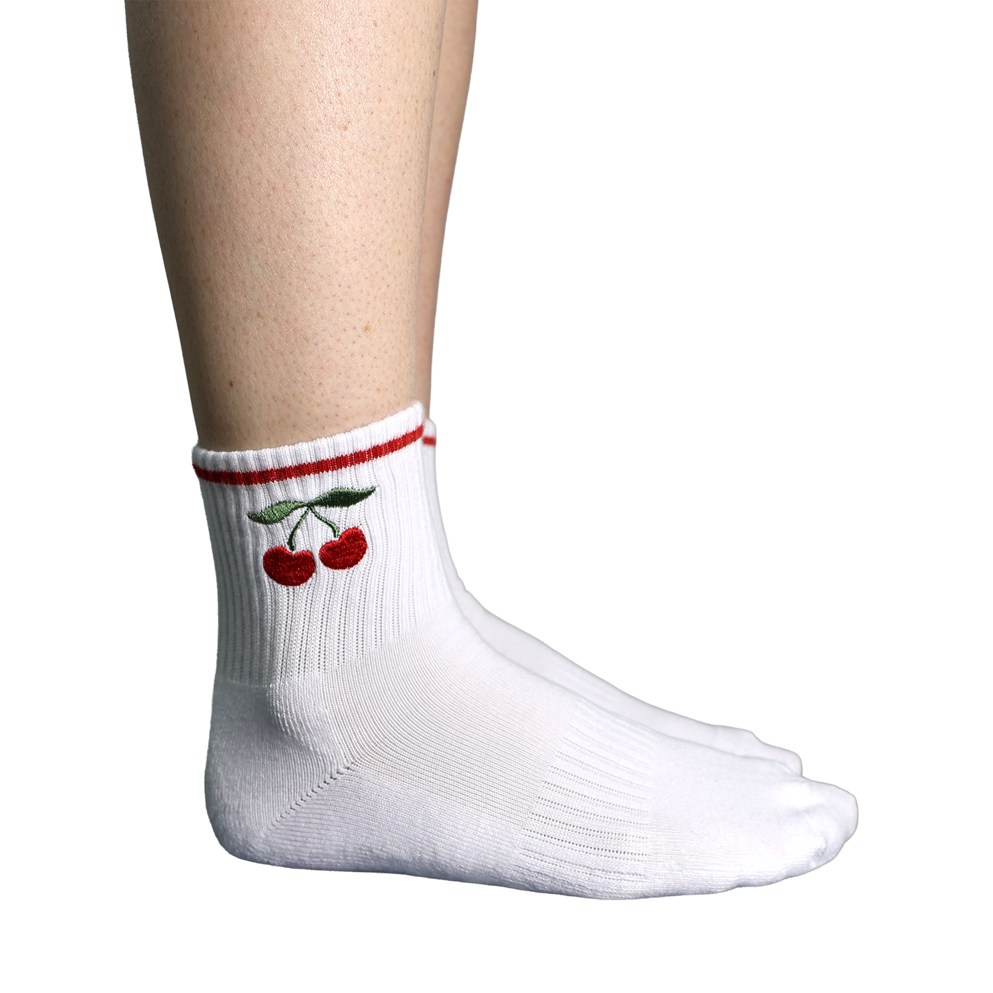 The Perfect Socks in Cherry