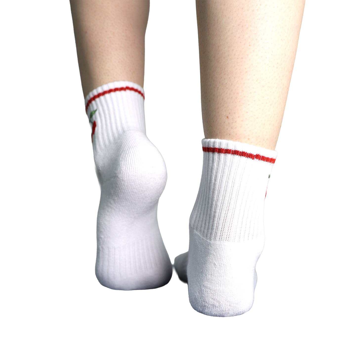 The Perfect Socks in Cherry