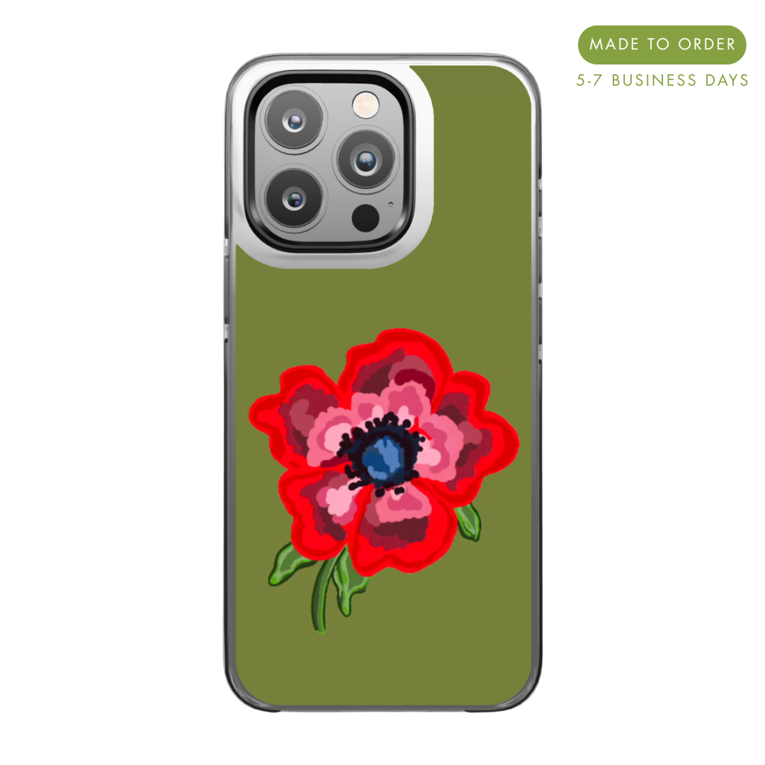 The Poppy Phone Case