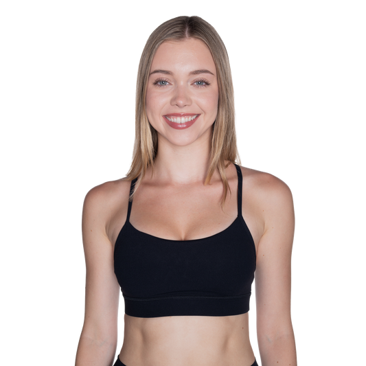 The Brigette Bra - Jet Black