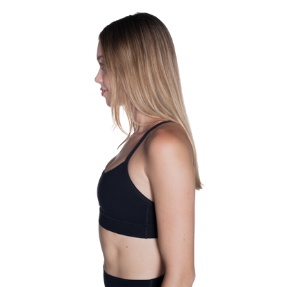 The Brigette Bra - Jet Black