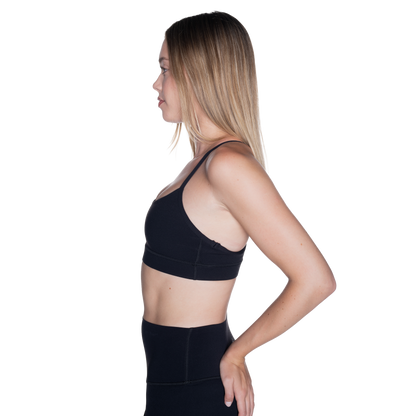 The Brigette Bra - Jet Black