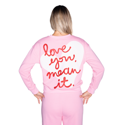 The Kater Crew Neck - Peony