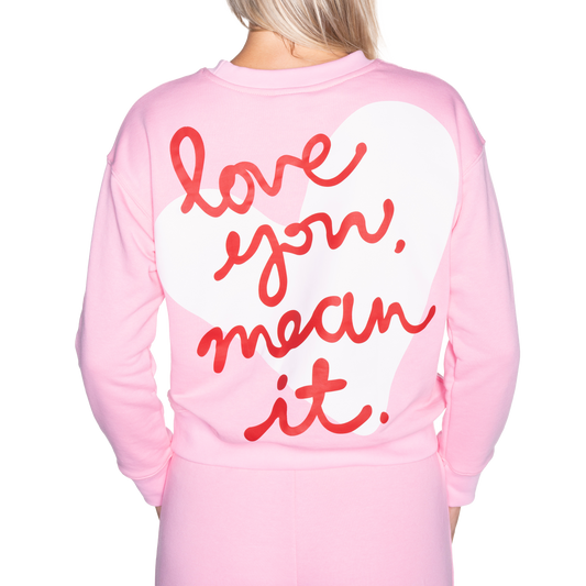 The Kater Crew Neck - Peony