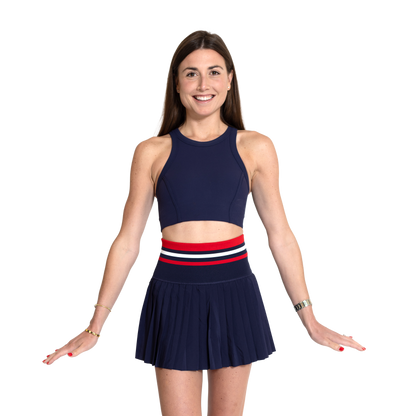 The Perfect Match Set in Navy - Skirt