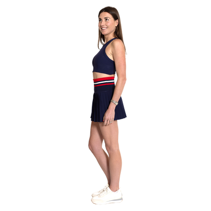 The Perfect Match Set in Navy - Skirt