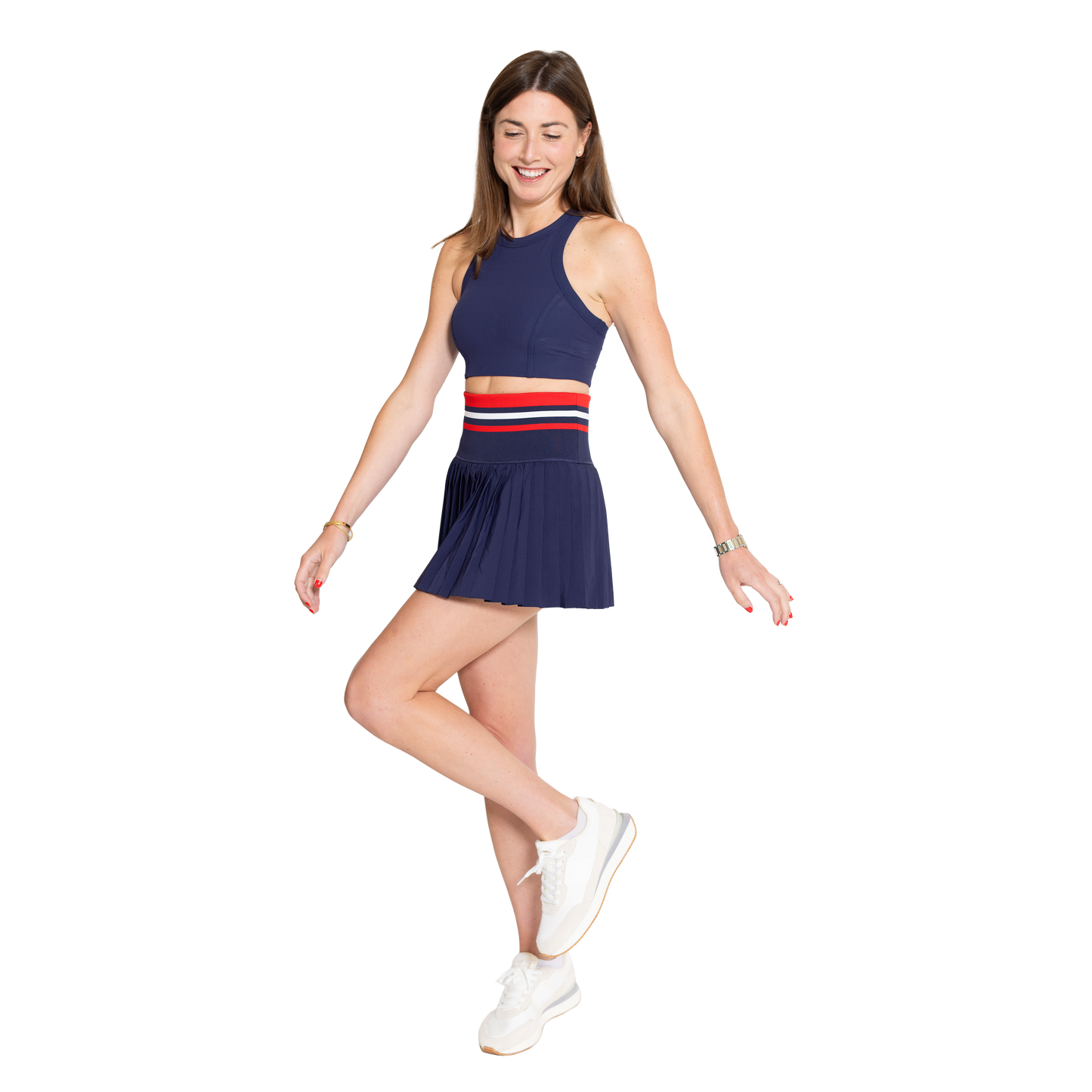 The Perfect Match Set in Navy - Skirt